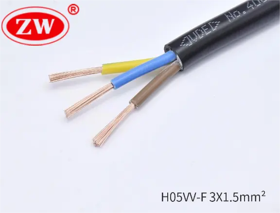 H05VV-F 3G 1 5